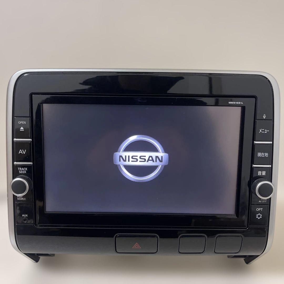 日産純正9インチナビゲーションシステム MM516D-L 地図-2018-19