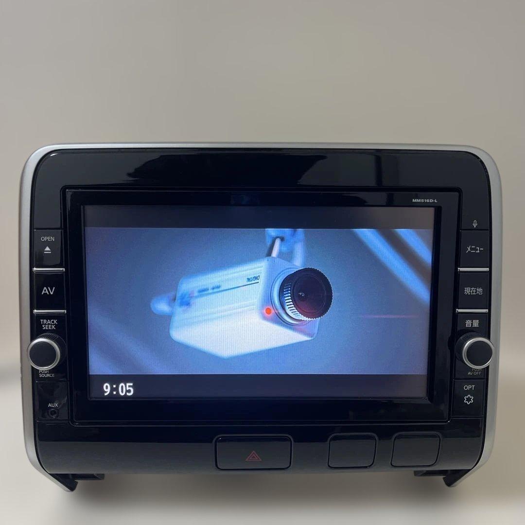 日産純正9インチナビゲーションシステム MM516D-L 地図-2018-19