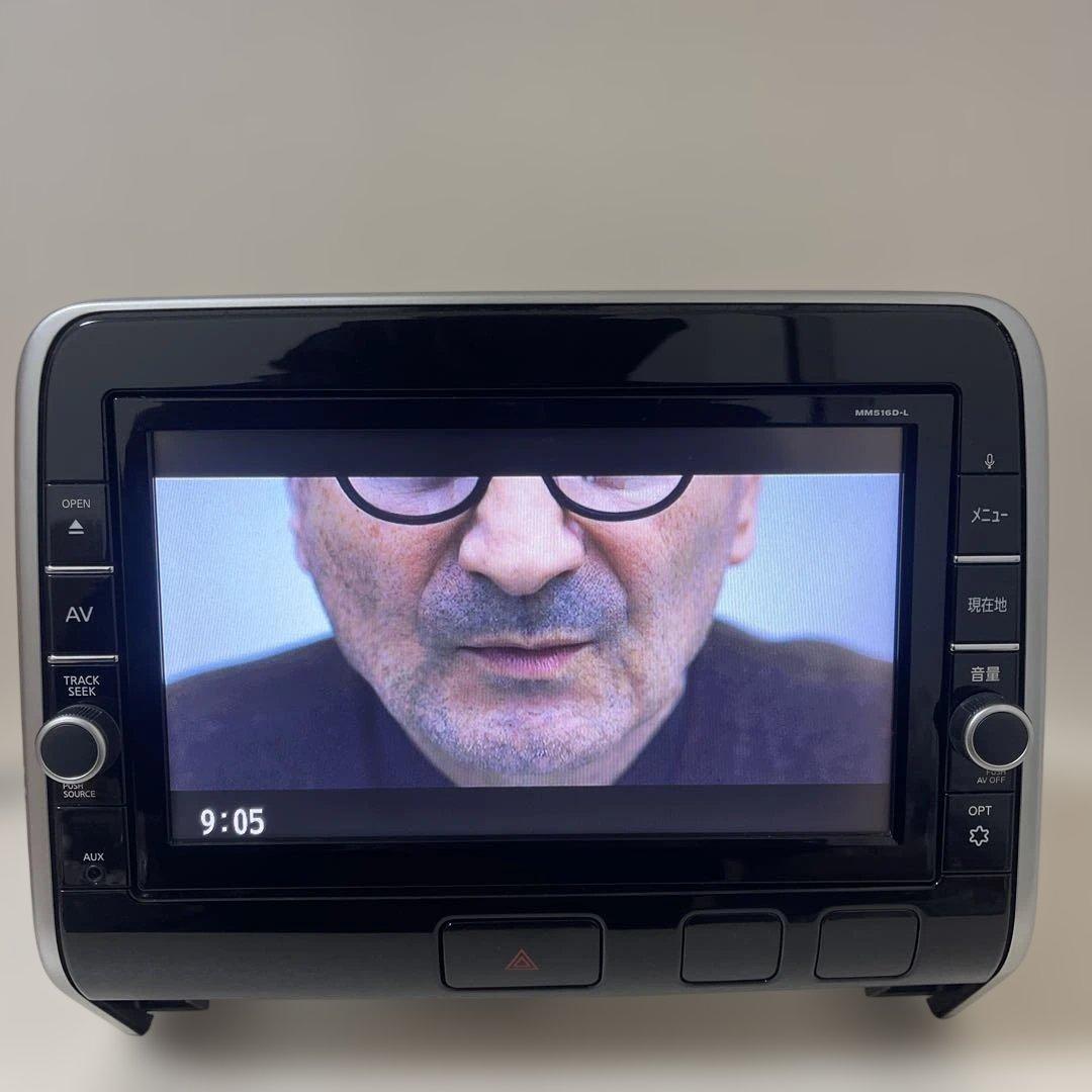 日産純正9インチナビゲーションシステム MM516D-L 地図-2018-19
