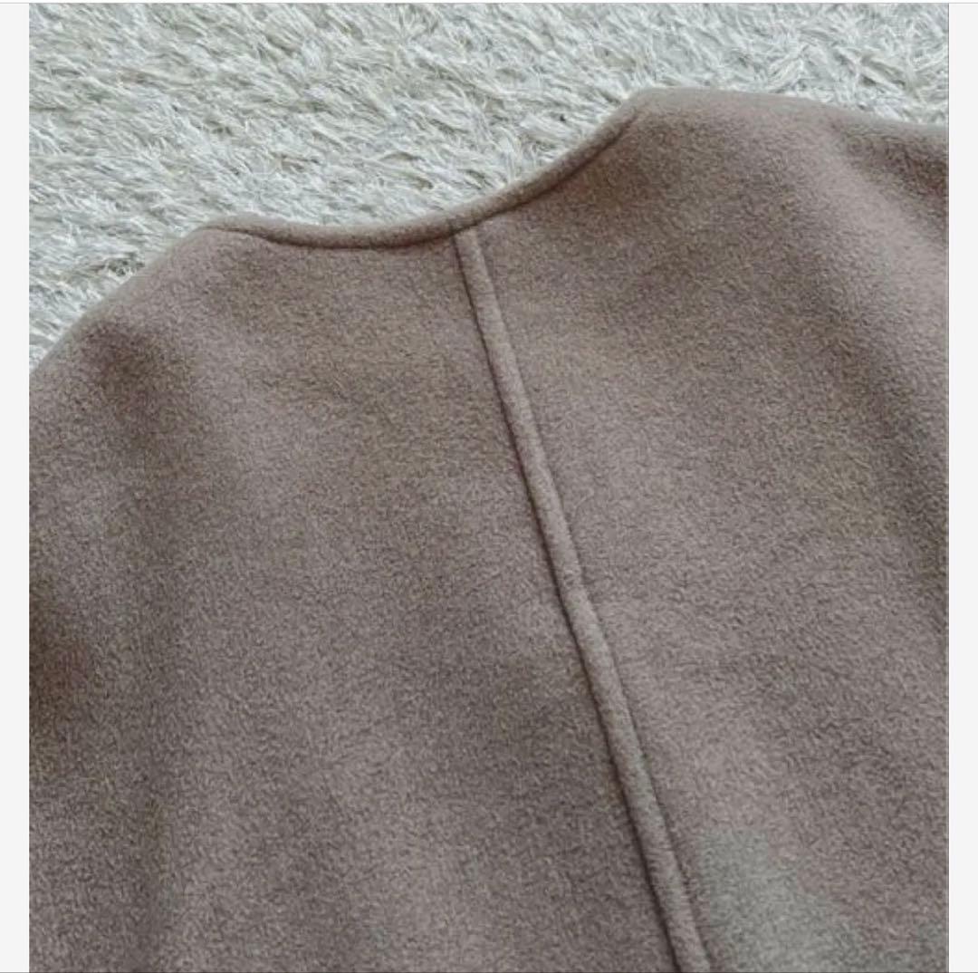 最終SALE【Noble】 MTR カラーレスジップショートコート 38