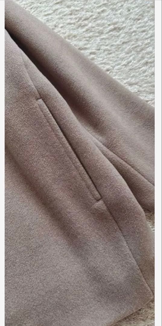 最終SALE【Noble】 MTR カラーレスジップショートコート 38