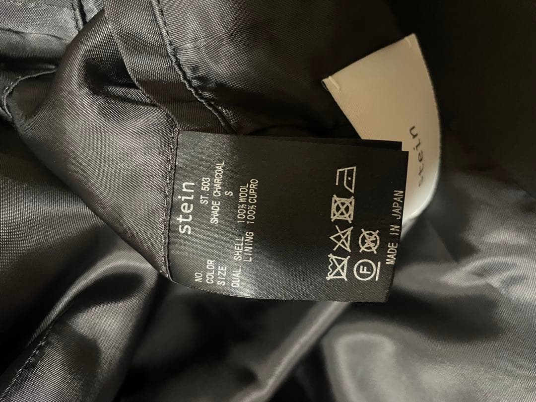 stein(シュタイン)/ANGULAR ZIP JACKET