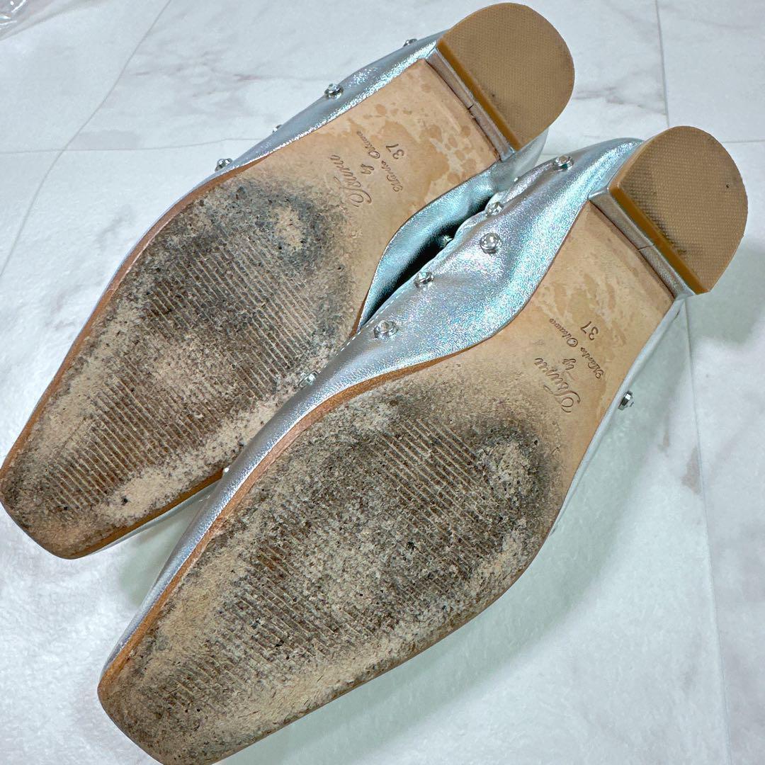 ツルバイマリコオイカワ Millenia バレエシューズ　今期　スタッズ