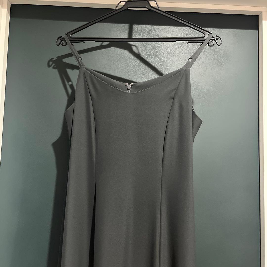et.UNiVER セットアップロングドレス Mサイズ チャコールグレー