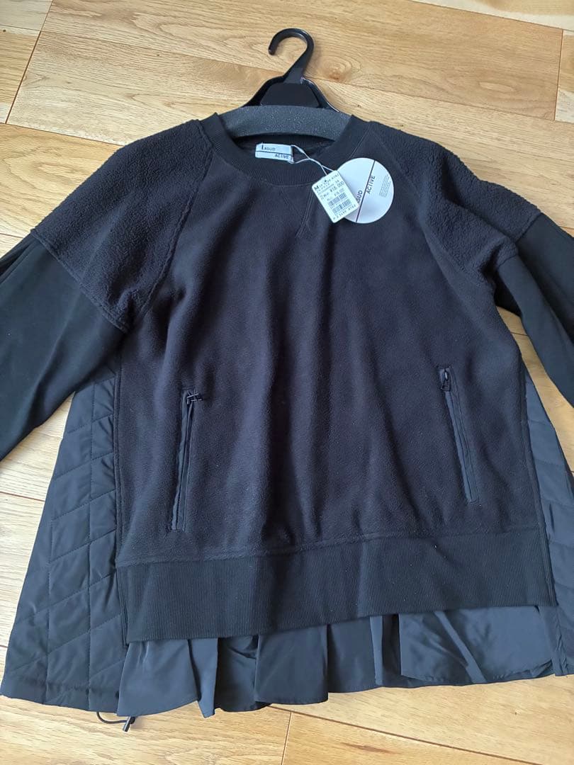 【最終値下げ】ラッシュド　ヤマダヤ　フリース×キルトデザインPO M ブラック