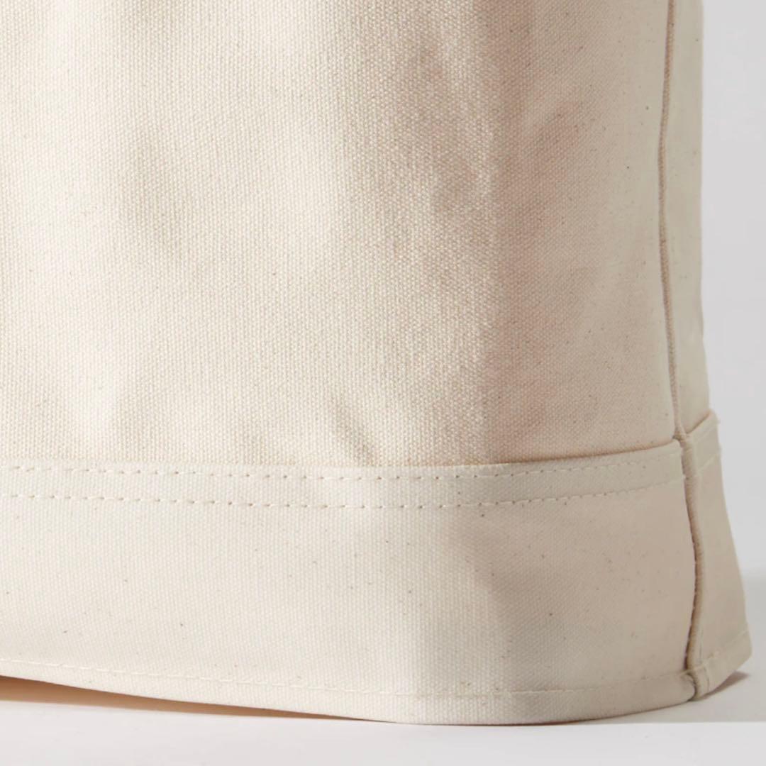 【廃盤品】無印良品　持ち手付き帆布　長方形バスケット　スリム　中