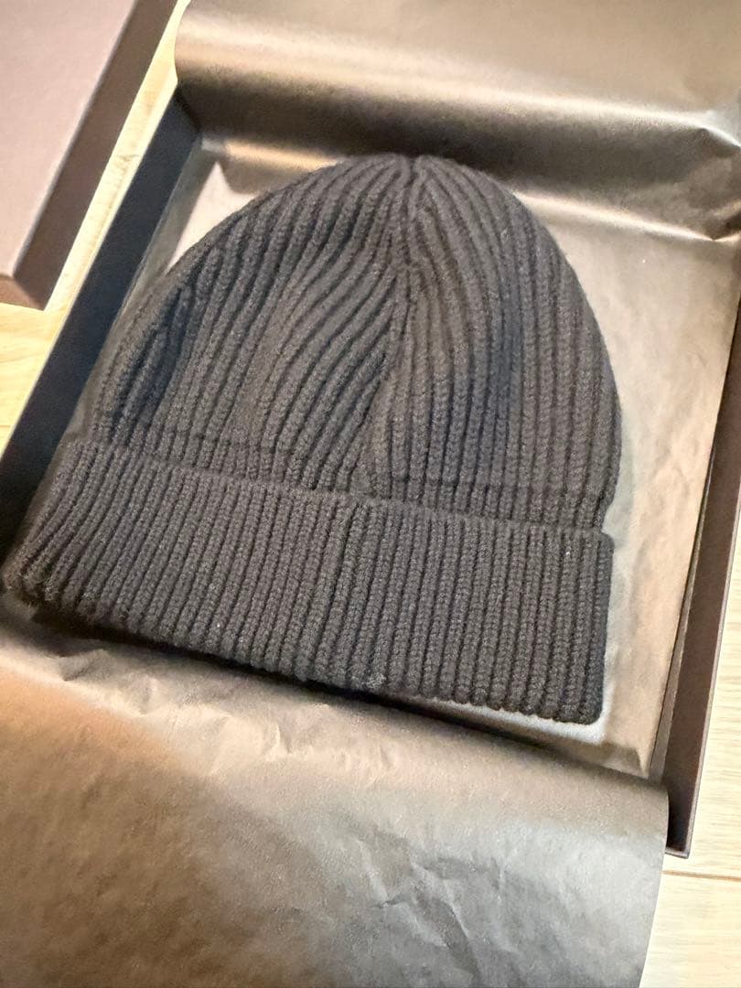 DOLCE&GABBANA ブラック ニットビーニー