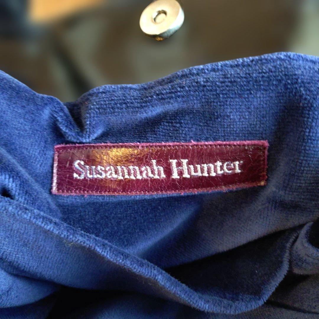 Susannah Hunter・スザンナハンター 花柄レザートートバッグ