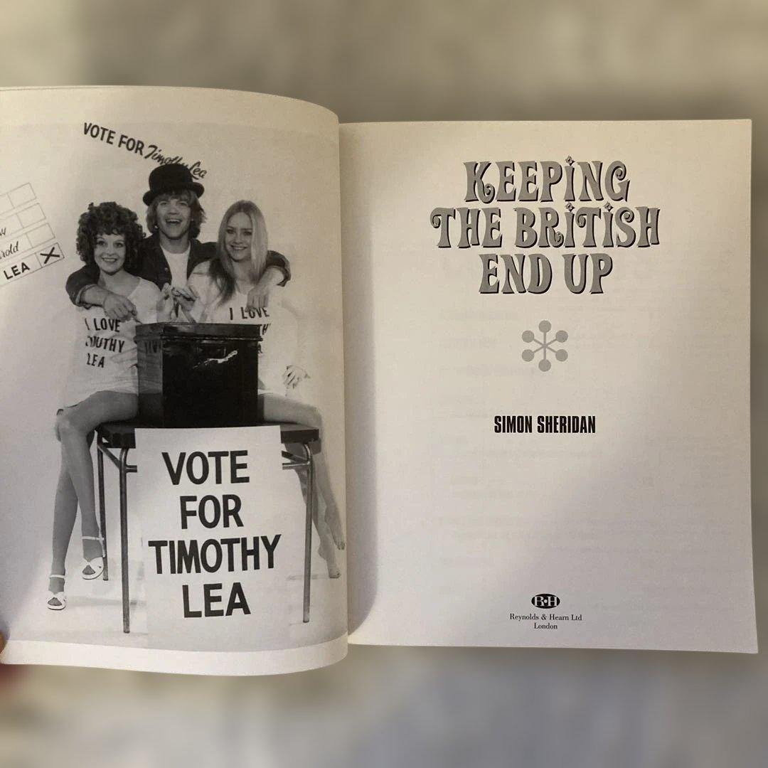 アート・デザイン・音楽 KEEPING BRITISH END UP Simon Sheridan