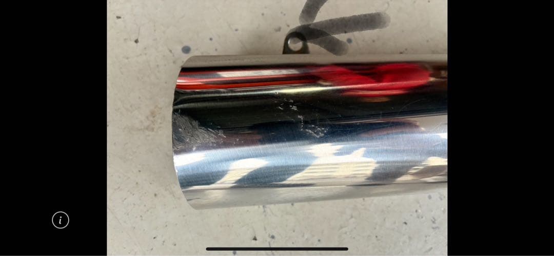 kawasaki ZRX1100（98年式）マフラー（社外マフラー）