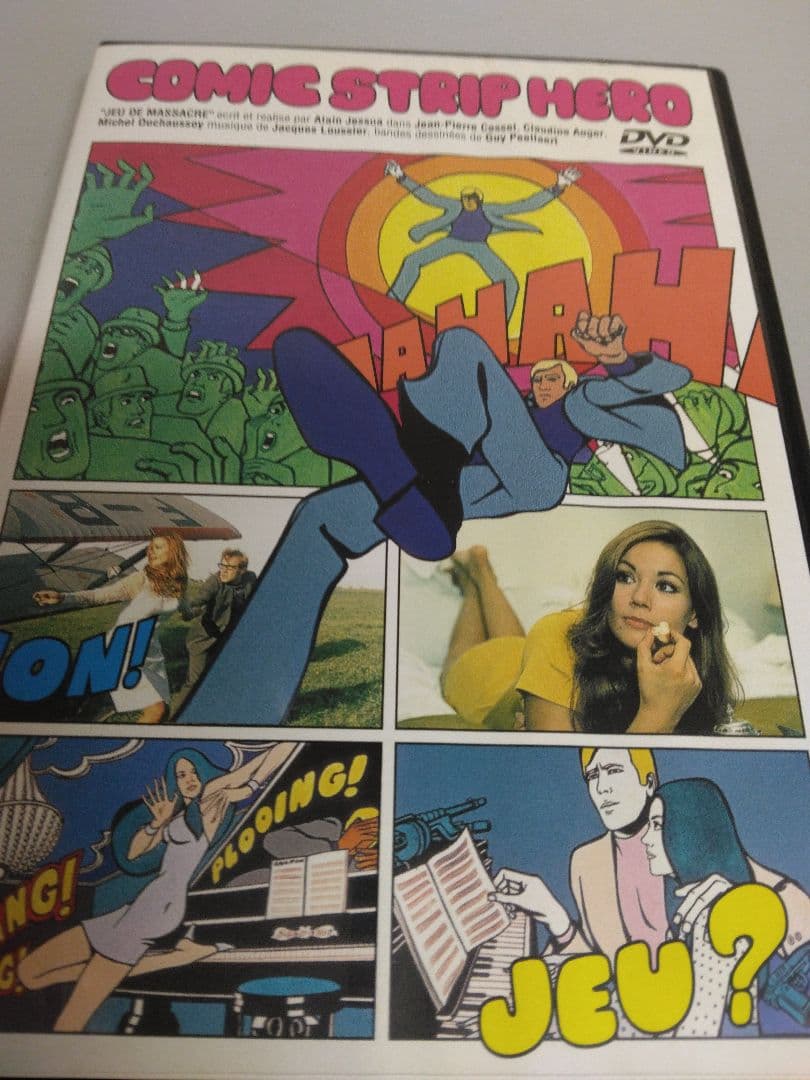 コミック・ストリップ・ヒーロー　　廃盤稀少/入手困難DVDクロディーヌ・オージェ