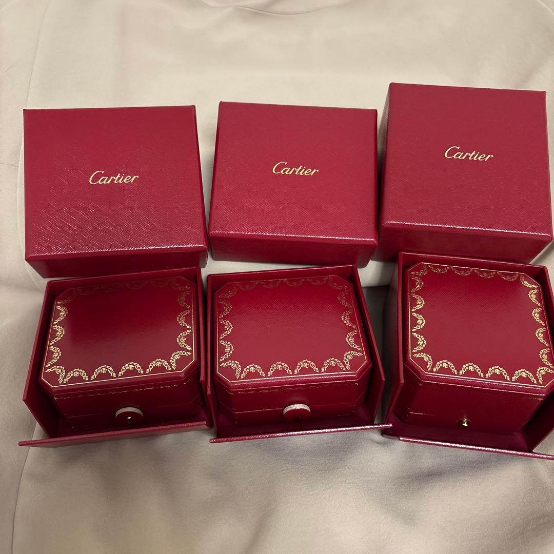 【本日18時まで】Cartier ジュエリーケース 3個セット