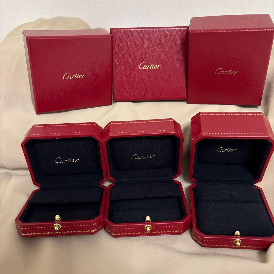 【本日18時まで】Cartier ジュエリーケース 3個セット
