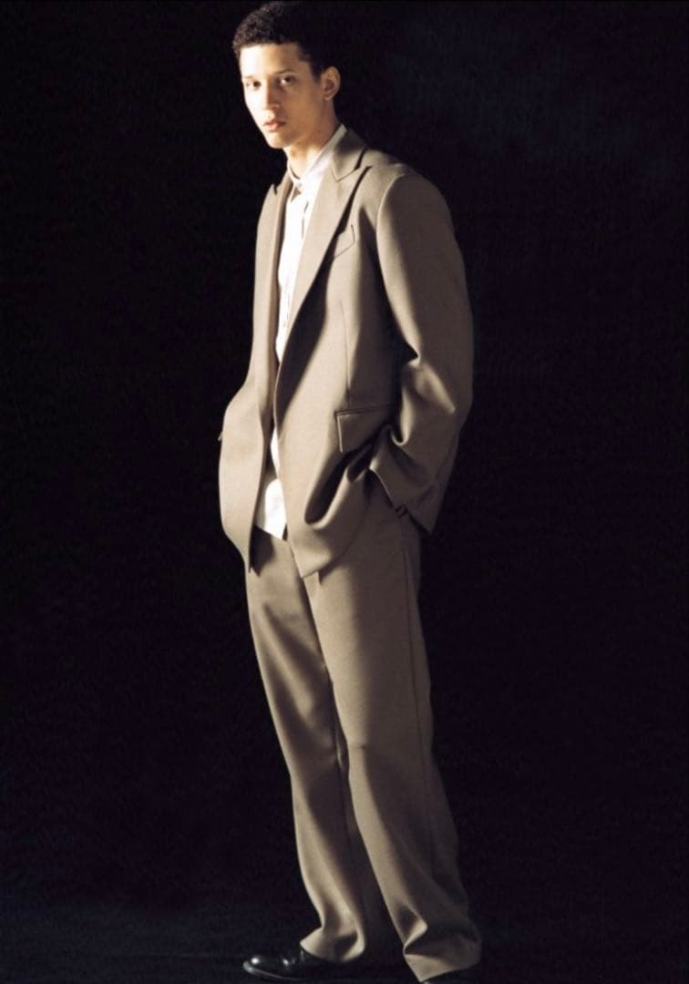 ジャケット・アウター AURALEE LIGHT MELTON DOUBLE-BREASTED JA