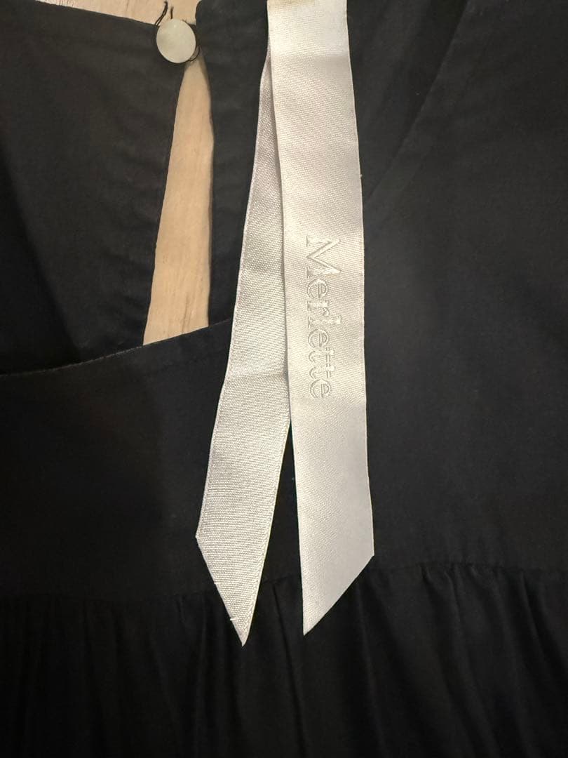 【ROGGY】Merlette 黒 長袖 SOLIMANワンピース XS