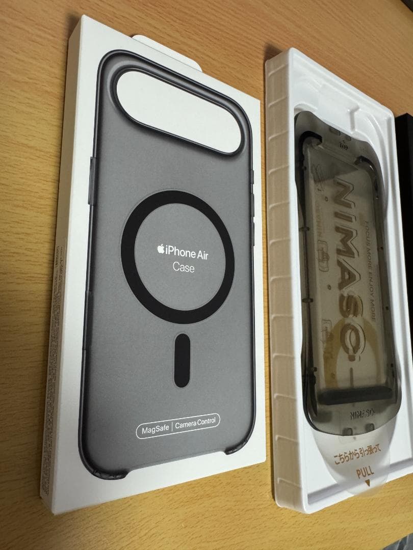 【新品】MagSafe対応 iPhone Airケース、NIMASO フィルム