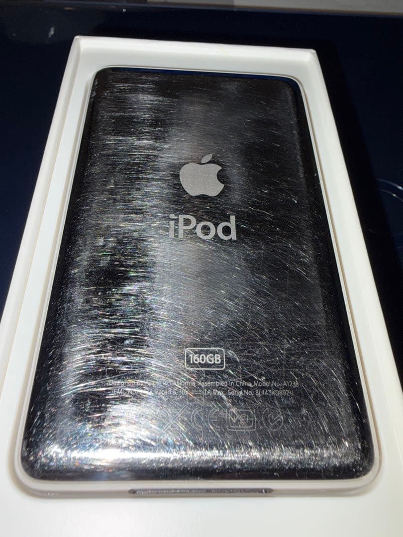 ポータブルプレーヤー Apple iPod Classic 160GB black