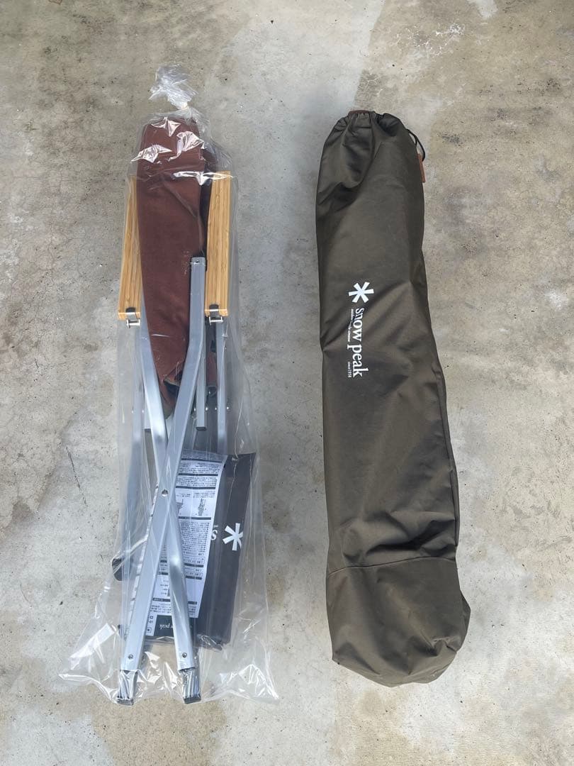 スノーピーク ローチェア30 ブラウン LV-091BR 2脚セット