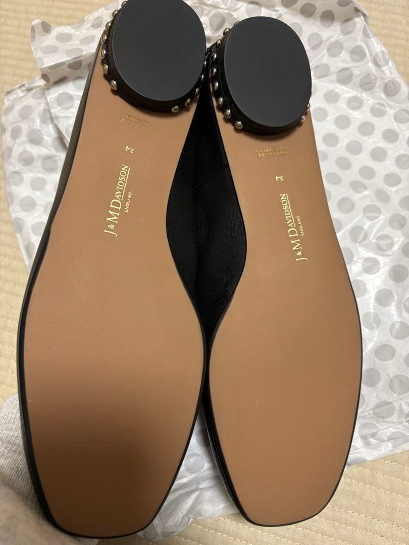 【美品】J&M DAVIDSON バレエシューズ　24