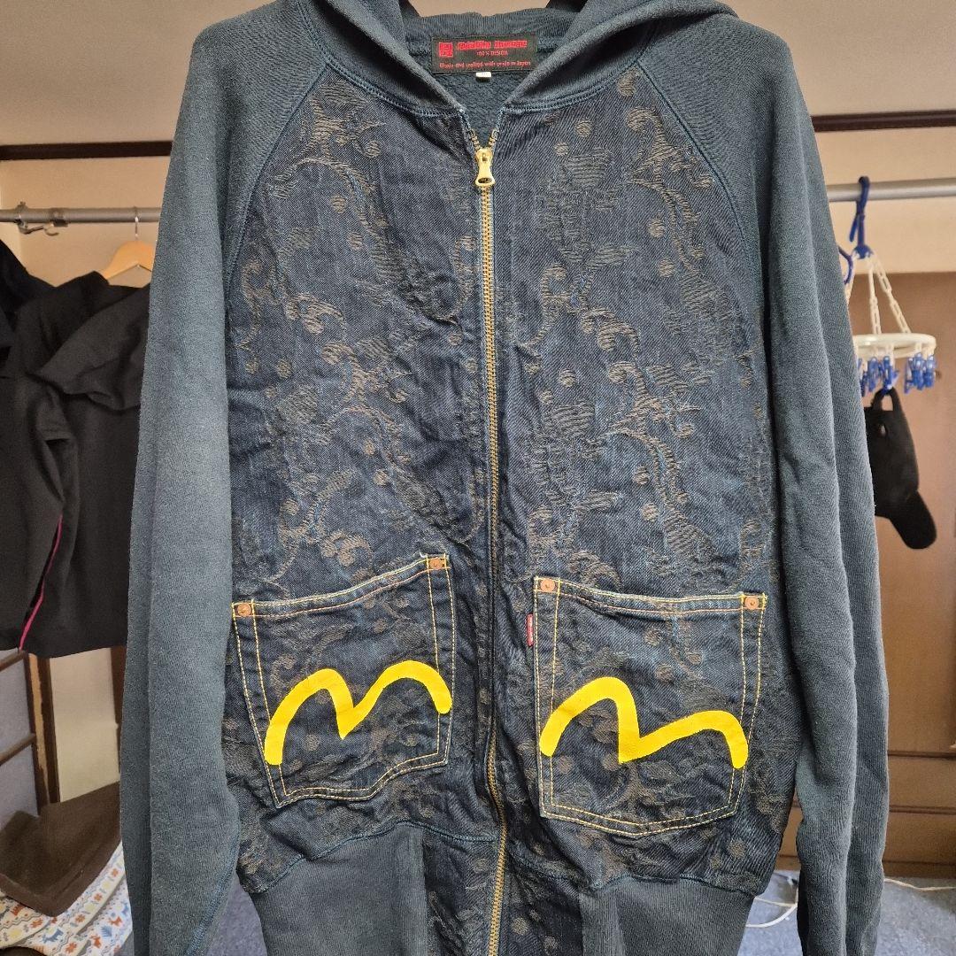 EVISU フード付きジップアップ 40