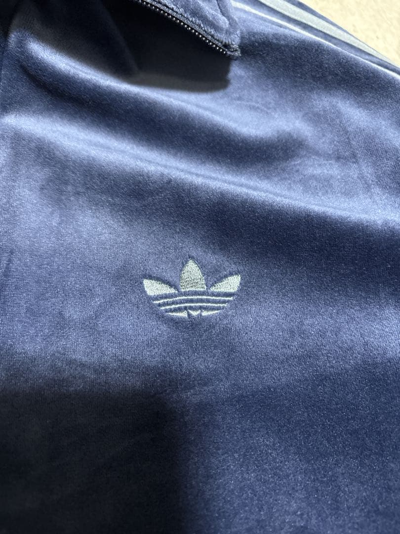 極美品adidas originalsベロアベッケンバウアートラックジャケット