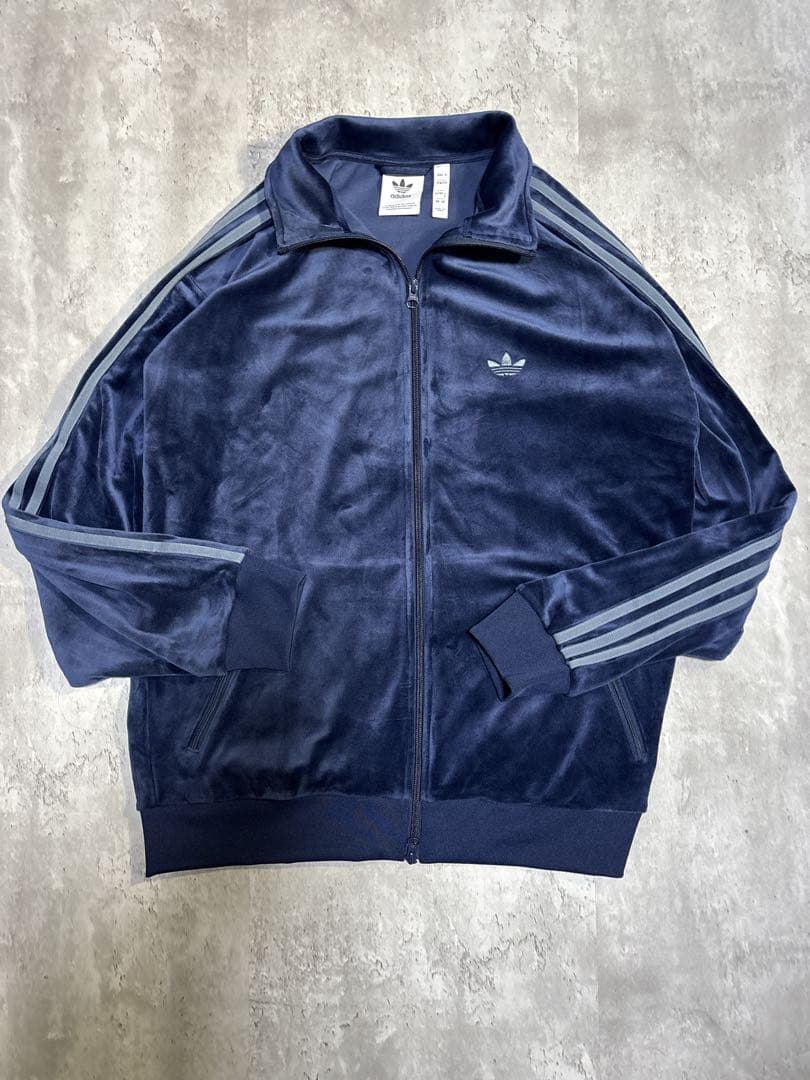 極美品adidas originalsベロアベッケンバウアートラックジャケット