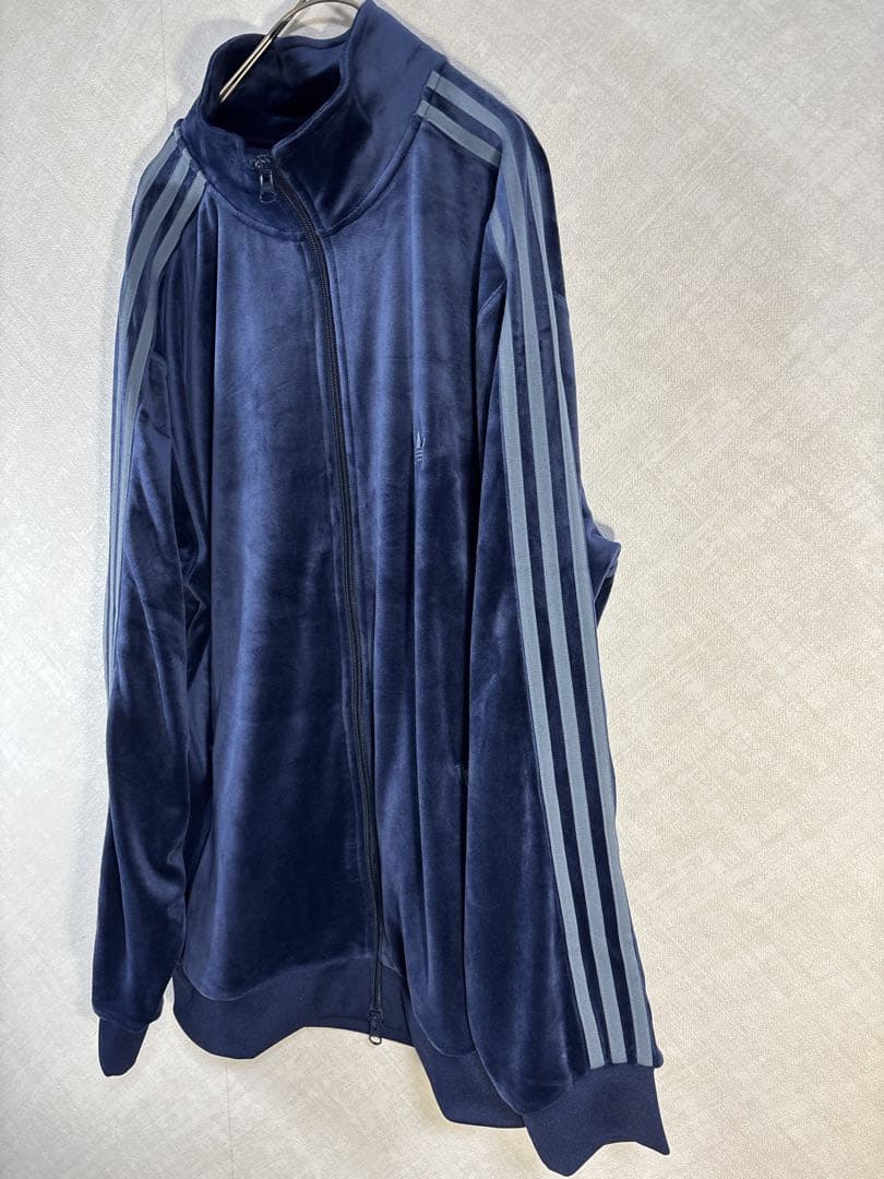 極美品adidas originalsベロアベッケンバウアートラックジャケット