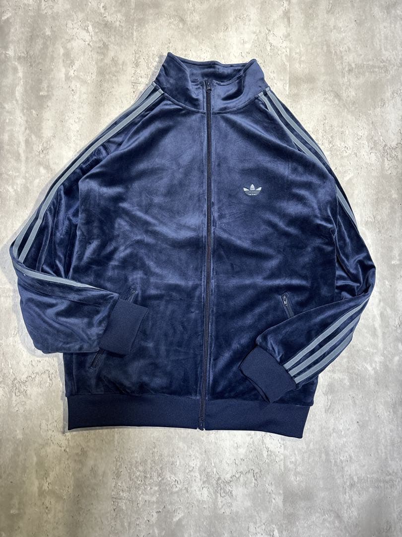 極美品adidas originalsベロアベッケンバウアートラックジャケット