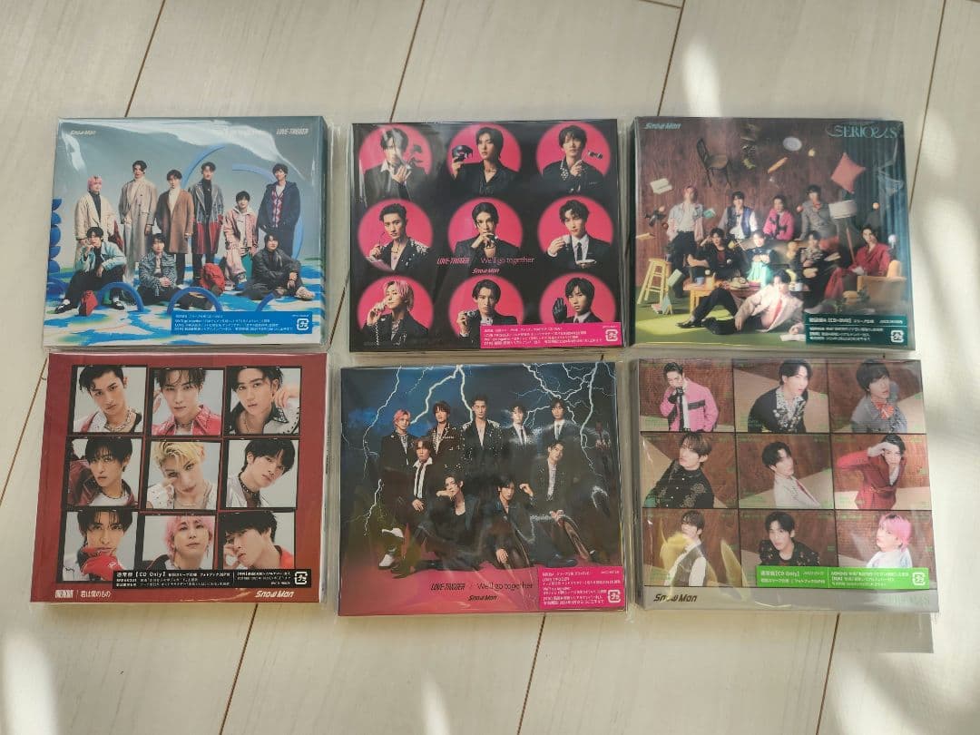  Man CDアルバム&シングル(特典DVD) １３セット