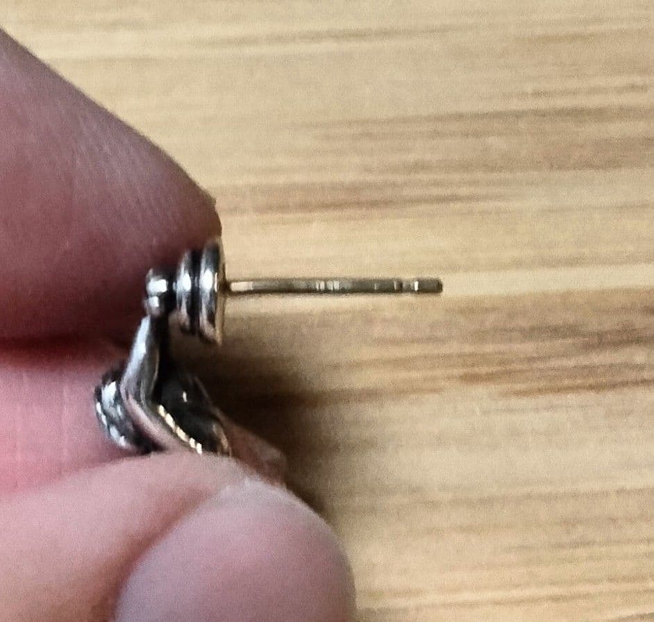 新品未使用 Froid Tiedeur ピアス 片耳 罪と罰 K18 925