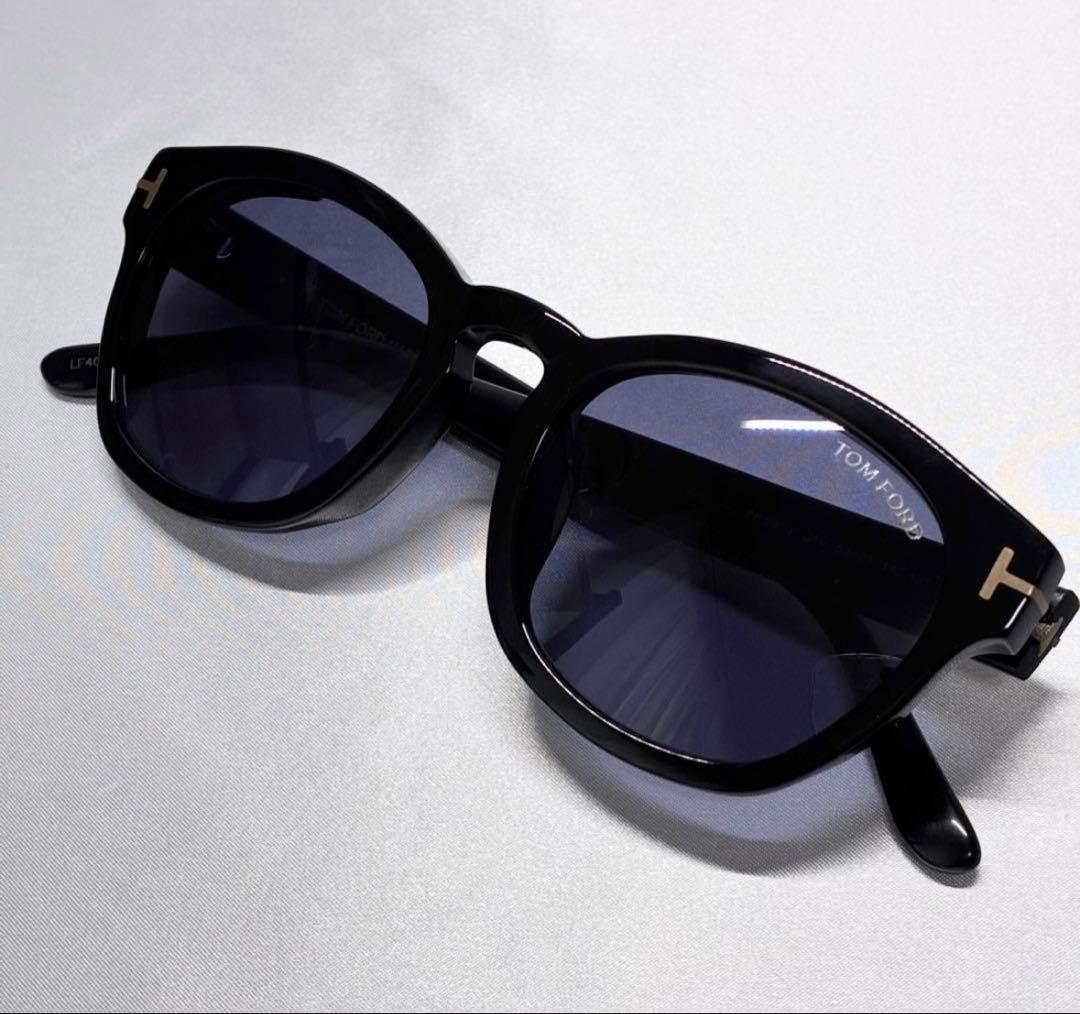 Bryan-02 TF590-F 01V トムフォード サングラス 黒 ブラック