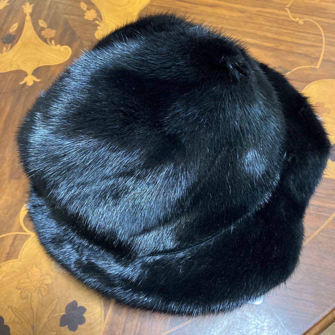 総ミンク帽子 アトリエどら猫 旭川