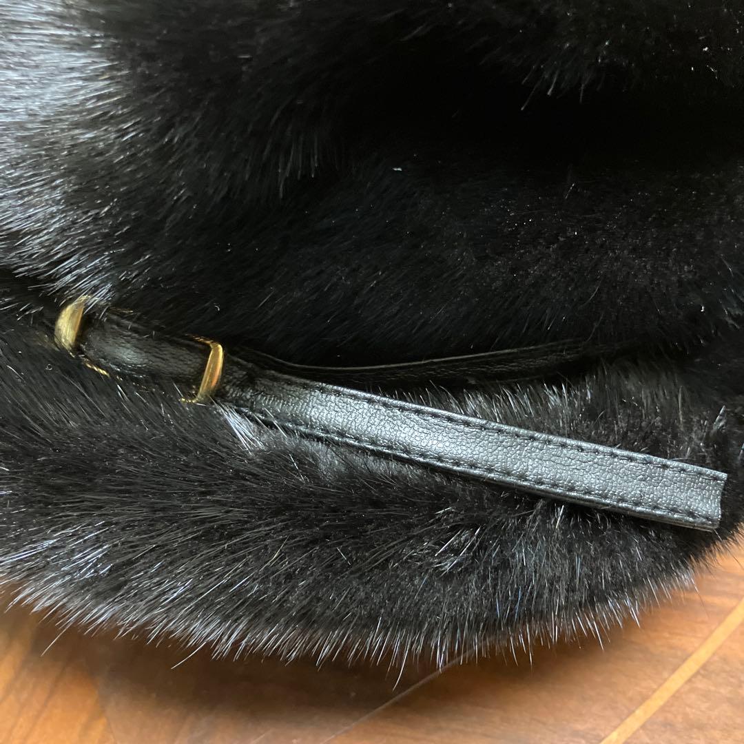 総ミンク帽子 アトリエどら猫 旭川