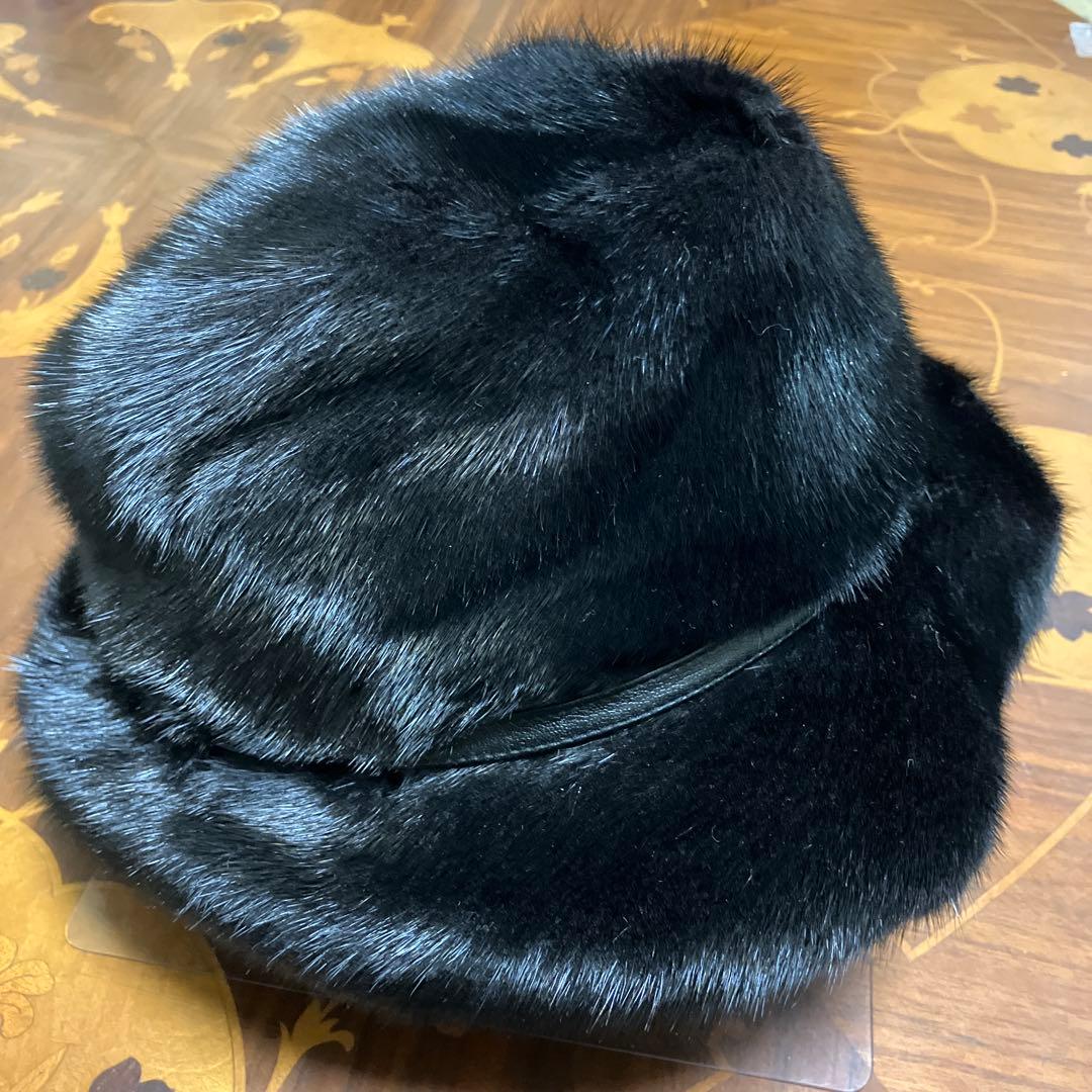 総ミンク帽子 アトリエどら猫 旭川