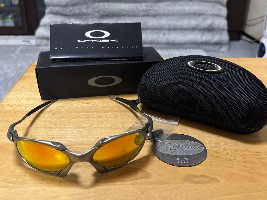 【美品】OAKLEY オークリー ROMEO ロメオ PLASMA プラズマ