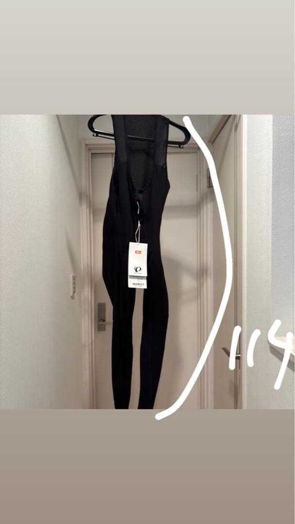 ビブタイツ 黒 パールイズミ ロードバイク ウェア タグ付き未使用