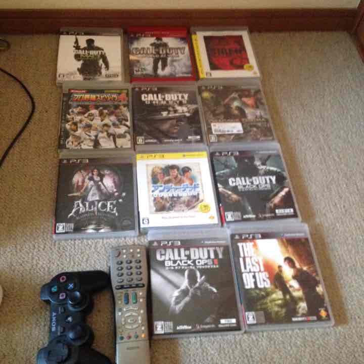 PS3 320G  20インチのSHARPのテレビ