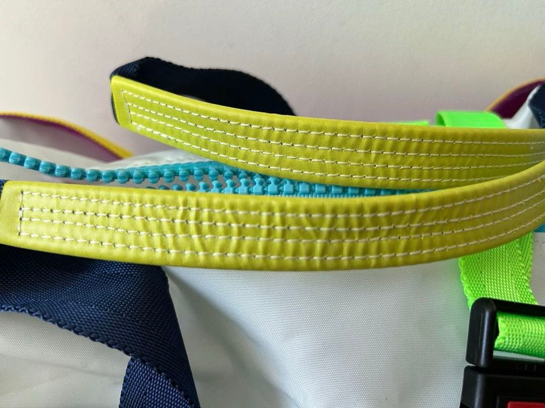 JIB ドラムバック　ボストンバック　ブルー　白　パープル