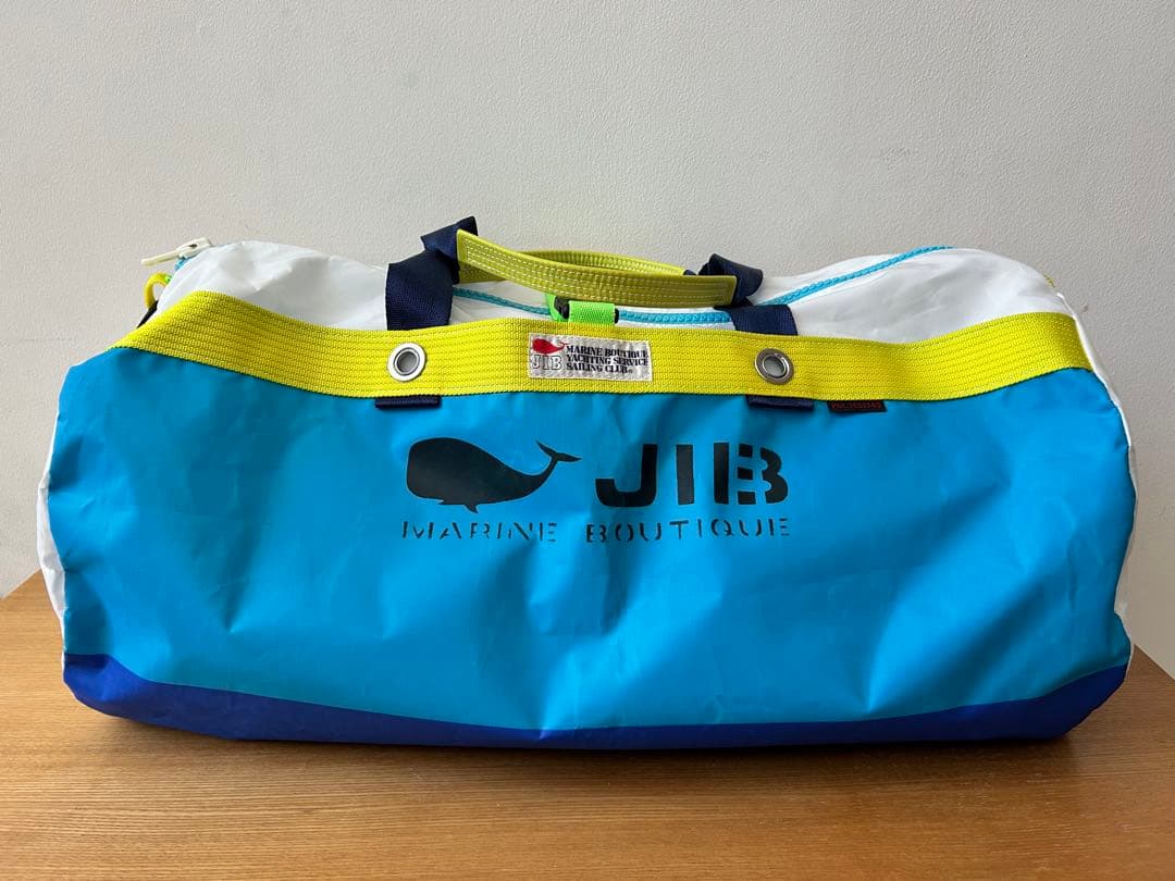 JIB ドラムバック　ボストンバック　ブルー　白　パープル