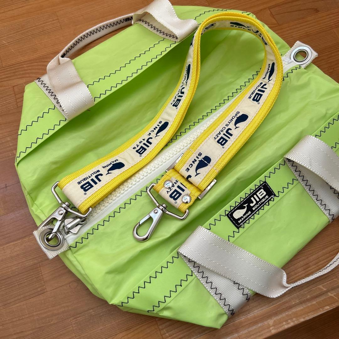 JIB ドラムバック　ボストンバック　ブルー　白　パープル