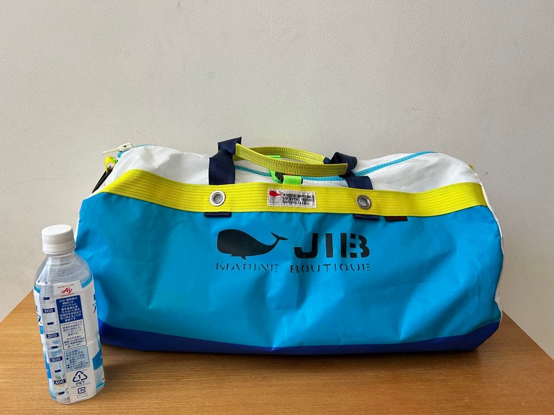 JIB ドラムバック　ボストンバック　ブルー　白　パープル