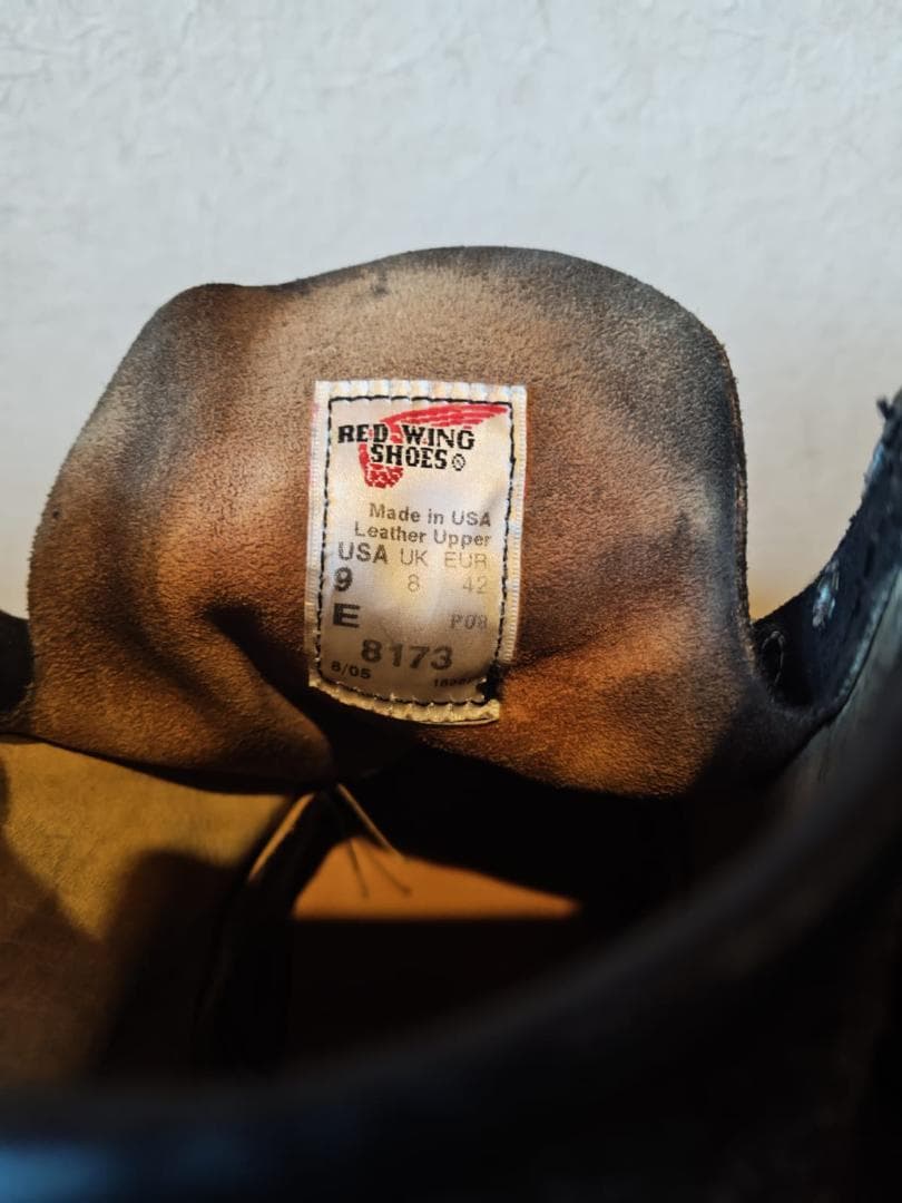 Redwing　8173　9E　オールソール　カスアム　モックトゥ　27cm