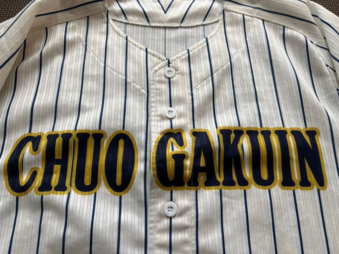 中央学院高校　野球部　公式戦用ユニフォーム