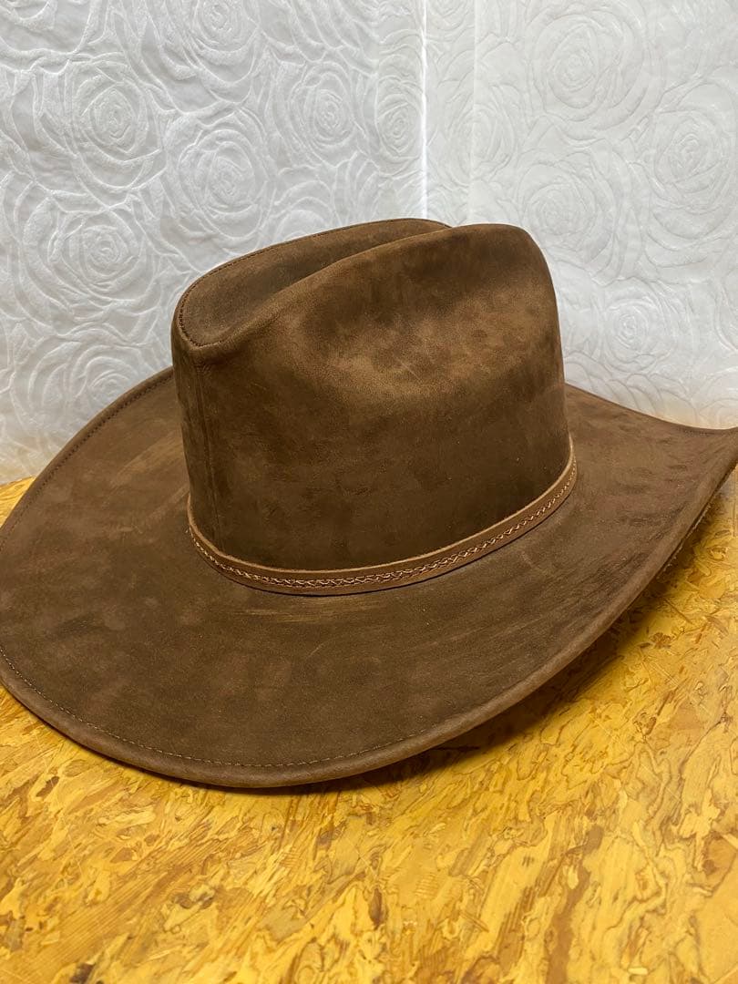 EL RODEO カウボーイハットアンティーク レザーハット メキシコ製