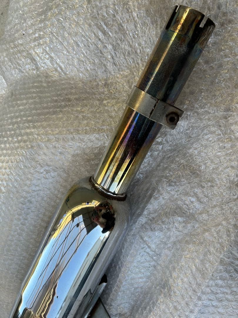 sr400 マフラー トライアンフマフラー 美品 スリップオン JMCA認定