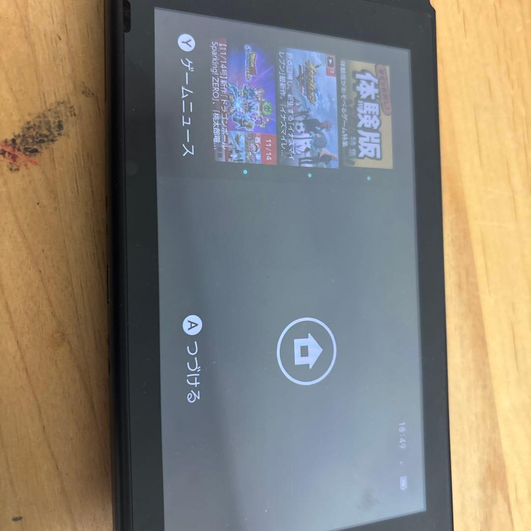 Nintendo Switch 本体 使用感あり