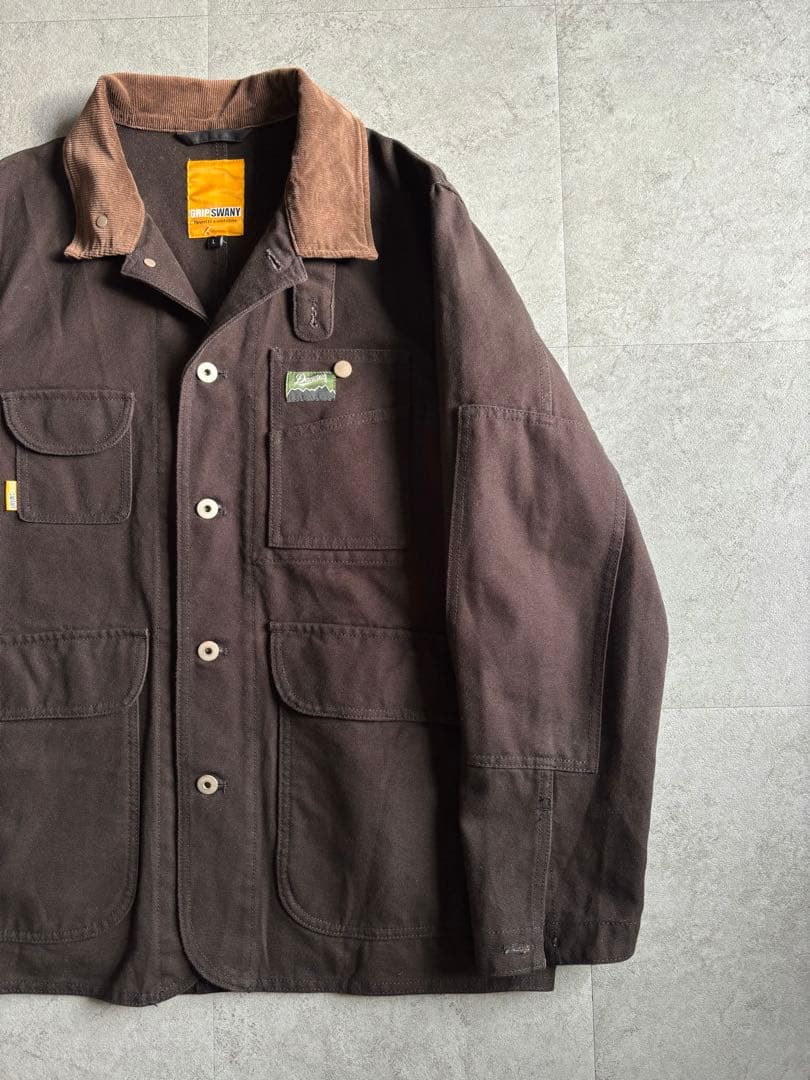GRIP SWANY×DANNER FPカバーオール 難燃 ブラック L 美品