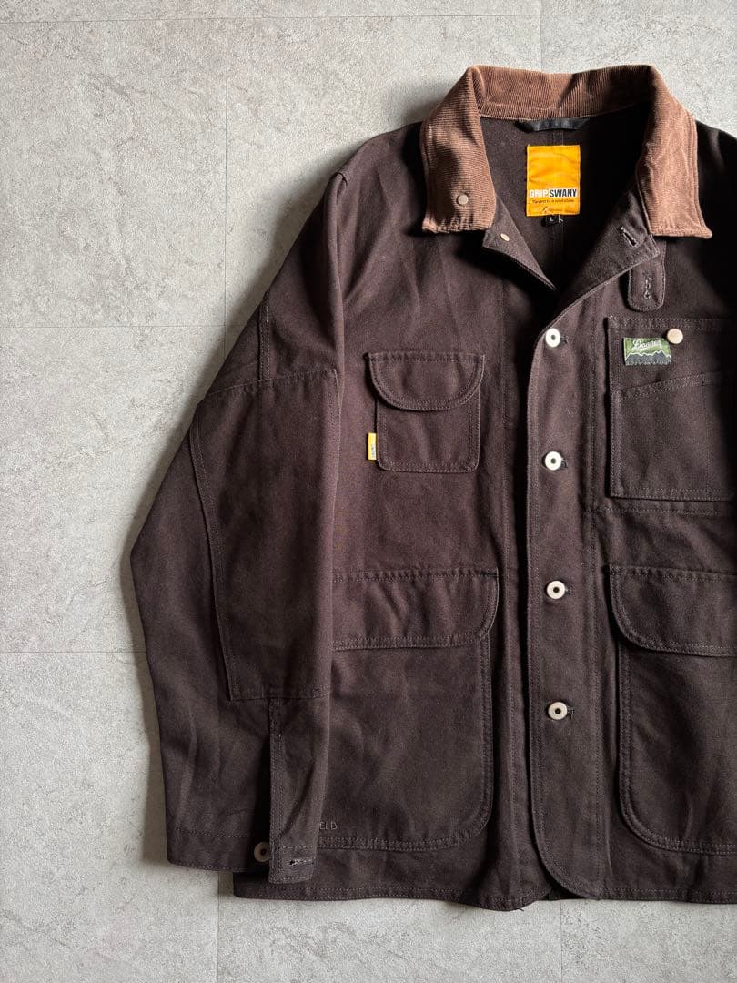 GRIP SWANY×DANNER FPカバーオール 難燃 ブラック L 美品