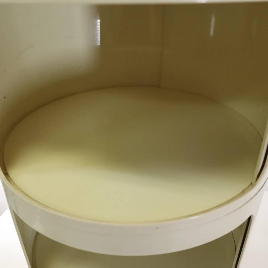 カルテル コンポニビリ ラウンドチェスト 3段 ホワイト アンナ・カステッリ2