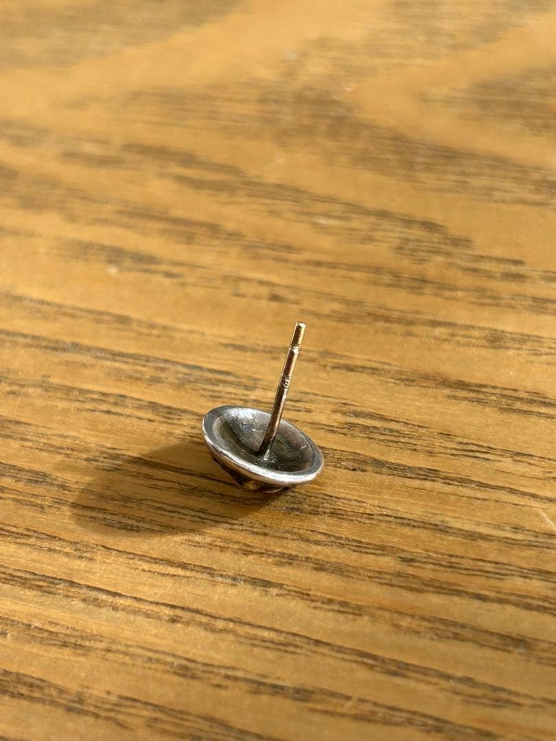 クロムハーツ　クロスボールスタッドピアス 片耳のみ　キャッチ欠品